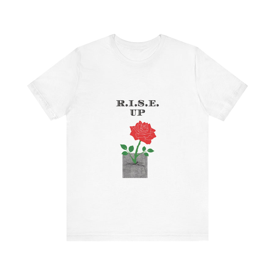 R.I.S.E. UP “Concrete Rose” Tee